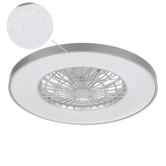 Modern Smart Ceiling Fan with LED Light